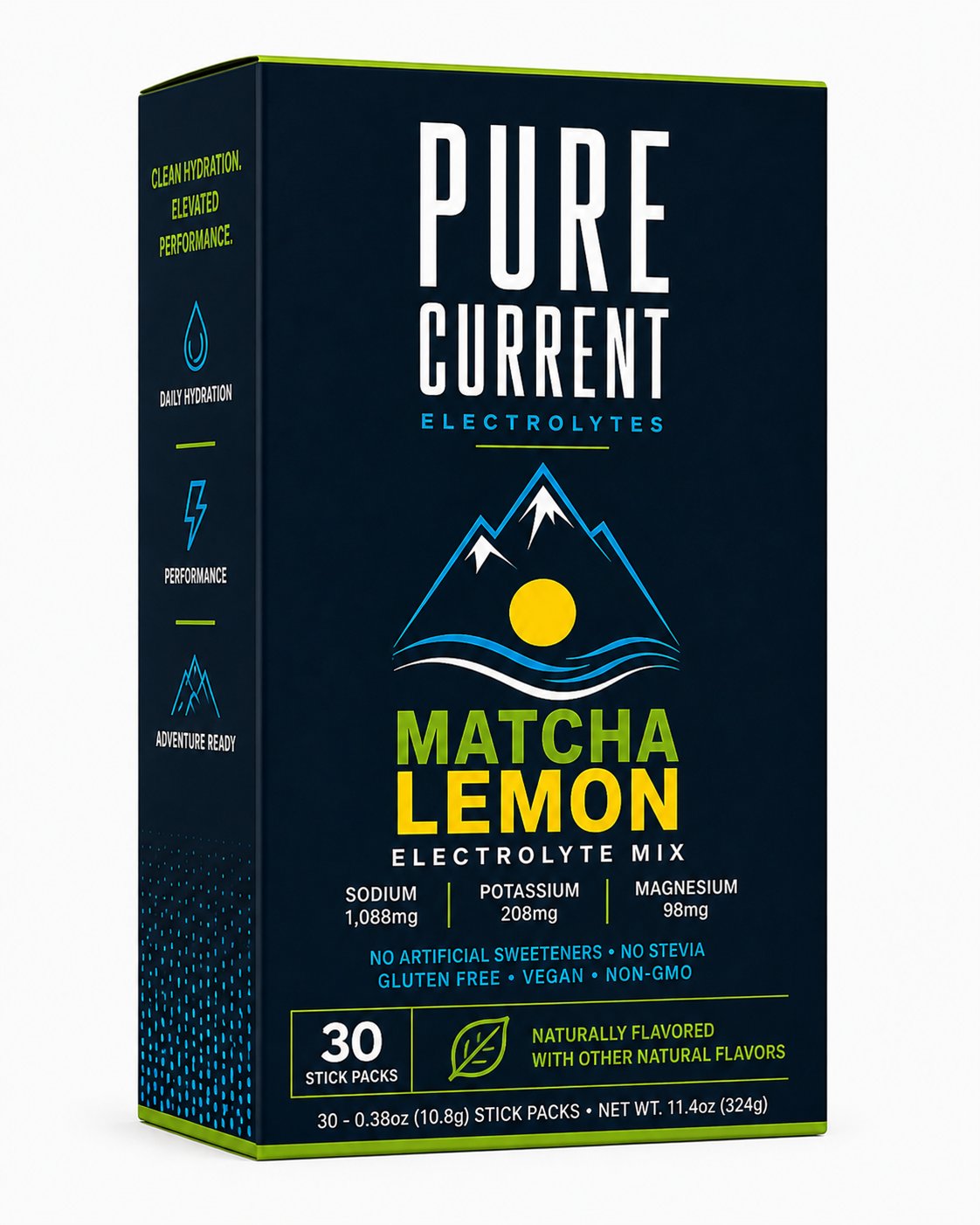 Matcha Lemon electrolyte mix
