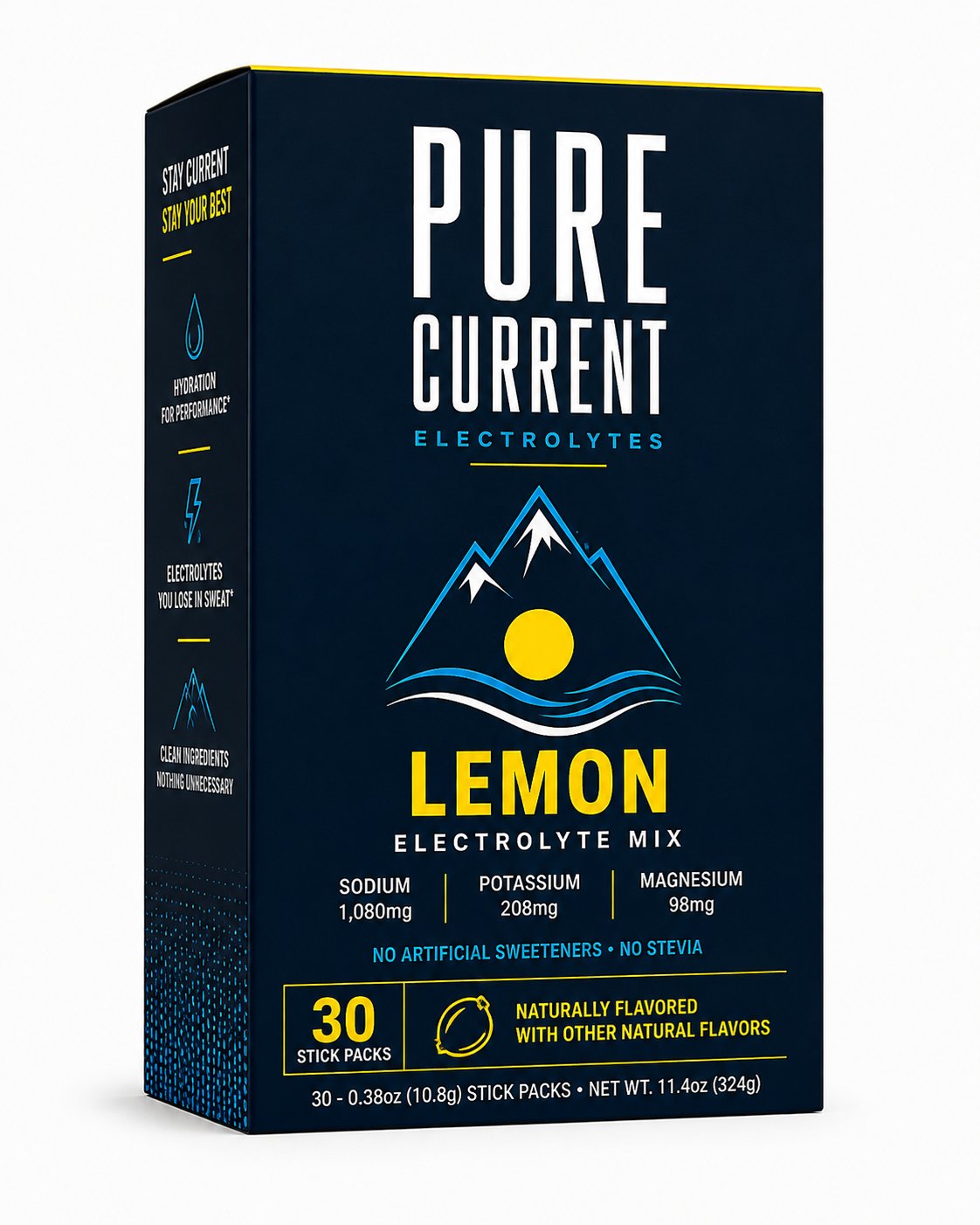 Lemon electrolyte mix